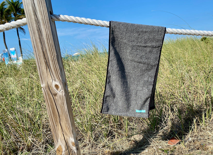 2X PRO CharcoalDetox Active FaceSoft Sweat Towels FaceSoft Towel Company