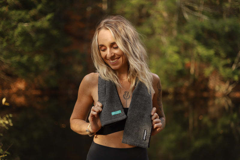 2X PRO CharcoalDetox Active FaceSoft Sweat Towels FaceSoft Towel Company