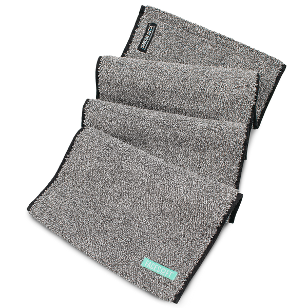 (10 PACK BUNDLE) Charcoal detox® Infused charcoal Active size towel