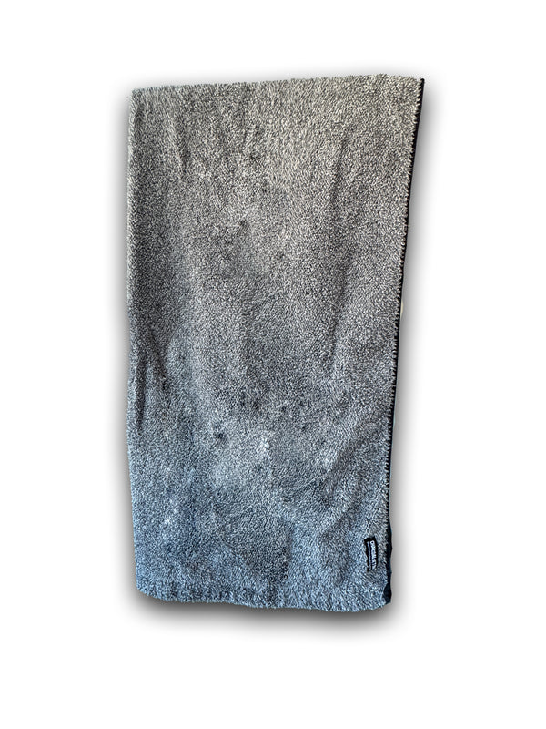 Charcoal detox® Infused charcoal Bath towel