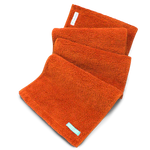 3PK Summer Sunset Eco-Soft Workout Towels - 1 Orange, 1 Pink, 1 Yellow