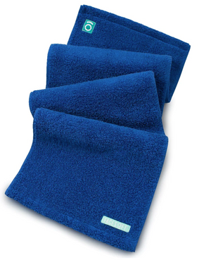 3PK Bright Eco-Sweat Towels 1 Charcoal, 1 White, 1 Blue