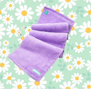 Growth 3PK Aqua, Lavender, Yellow Active Eco-Skin Towels