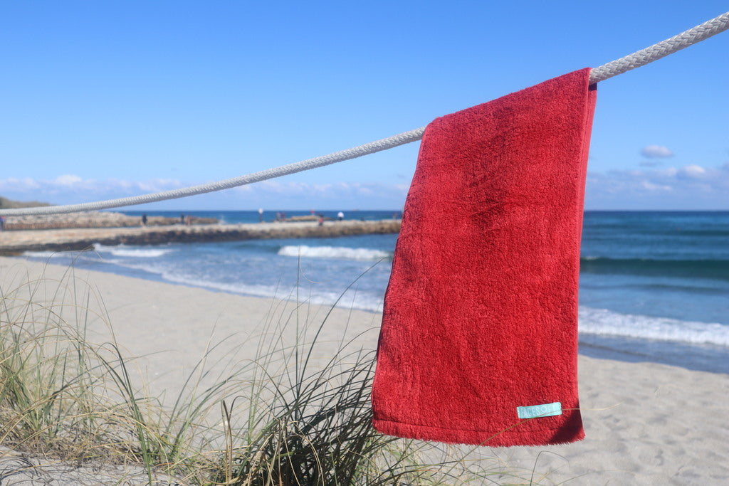 Red Eco-Friendly Active Sweat Towel