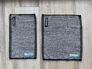 Sweat Towel 2Pk Mini Nano Charcoal Detox